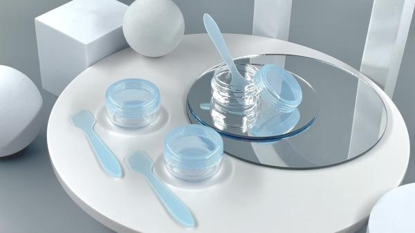 Garrafas de plástico PET personalizadas e frascos de creme Kit de viagem perfeito para os amantes de cuidados da pele