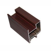 6063 profils en aluminium de finition du bois chaleur transfert les profils en bois de grain