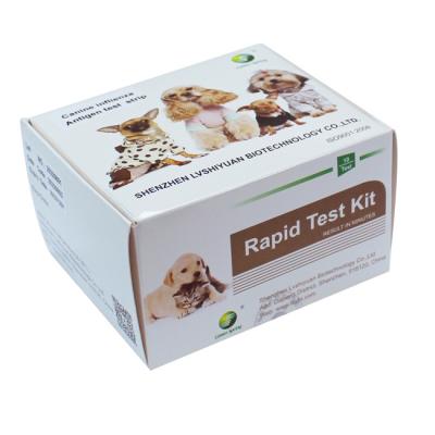 Do animal de estimação canino do antígeno da gripe do teste CIV da gripe do cão jogo rápido 10Tests/Kit do teste