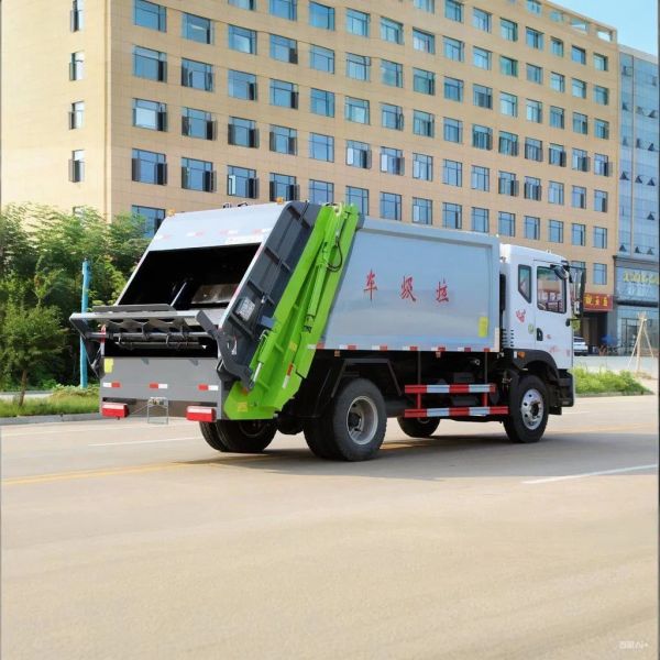 Refuse Compressor Truck JAC Waste Collector Compressed 4tons 6tons Compactor Dongfeng Garbage Compactor