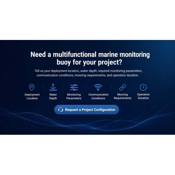 3m to 10m Multifunctional Smart Data Buoy System for Real-Time Ocean Observation