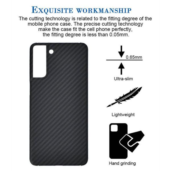 Crater Design Full Cover Aramid Fiber Cover For Samsung 21 Series