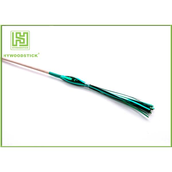 Thick Bamboo Appetizer Picks , 15cm Length Bridal Shower Toothpicks With Frills