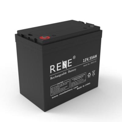 Electric Powered Toys 12V 55ah Long Life Lead Acid Battery
