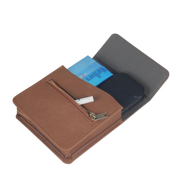 IQOS PU leather bags case for IQOS Cigarette charger Used cigarette butts