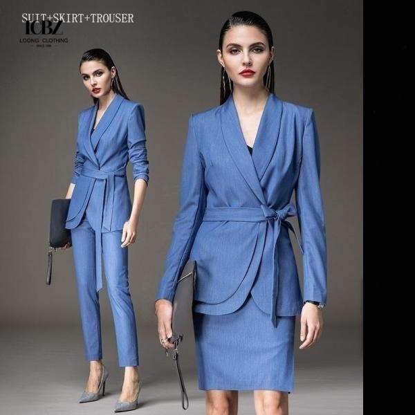 2021 Формальные женские униформы с длинными рукавами женские костюмы индивидуальные женские офисные стройные костюмы