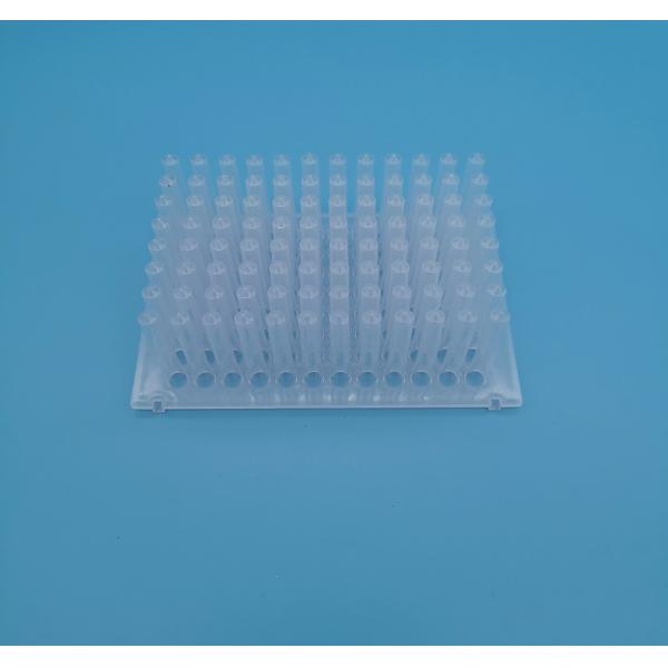 Magnetic Sleeve Deep Well PCR Plates Sterilization Transparent 96-Well Pointed Bottom