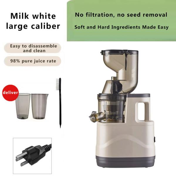 Slow Juicer Big Mouth Electric Household Vegetable Juice Multi-functional Squeezing Juicer