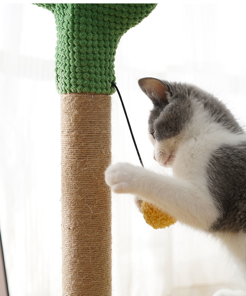 Customized Three Layer Cat Scratcher House Desk Carrier Toy Detachable Furniture Cat Tree