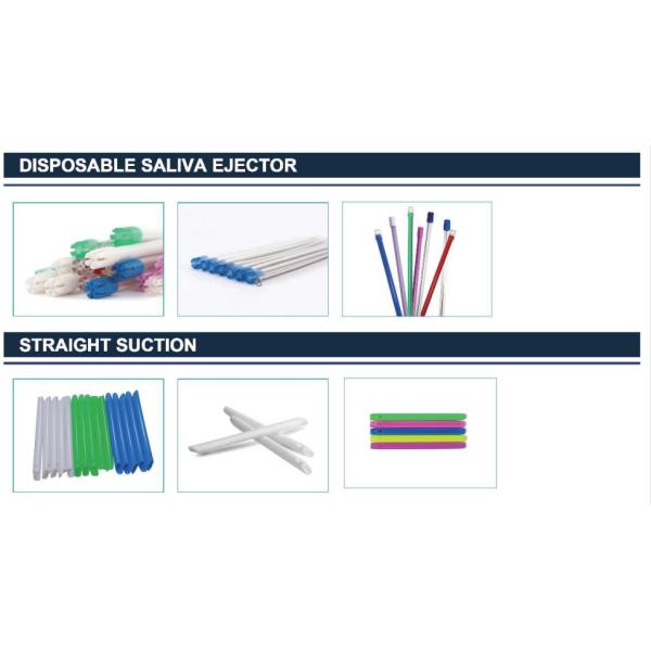 Extremidad desprendible de Protable del PVC del eyector dental consumible médico de la saliva