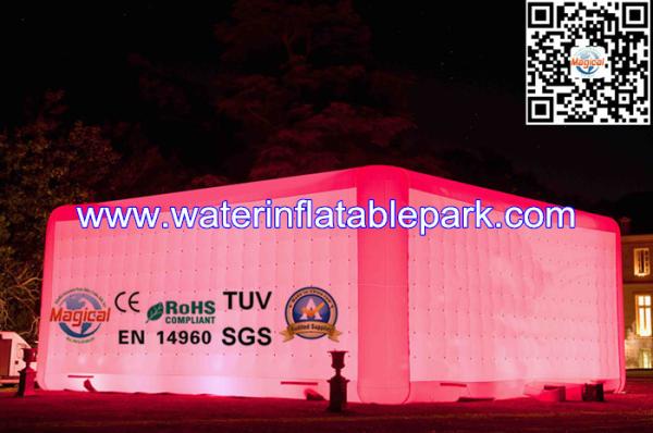 Waterproof Giant Inflatable Lighting Tent For Exhibition Show And Event