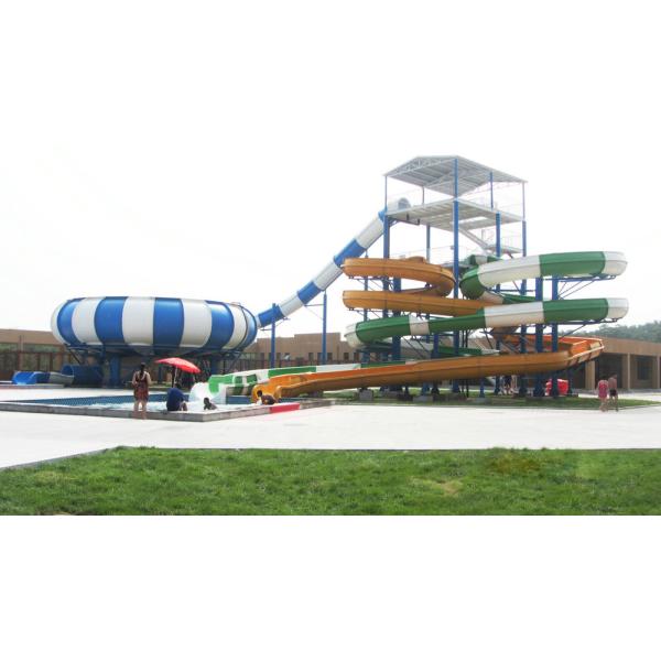 Оборудование парка зрелищности Aqua, конструкция проекта Waterpark