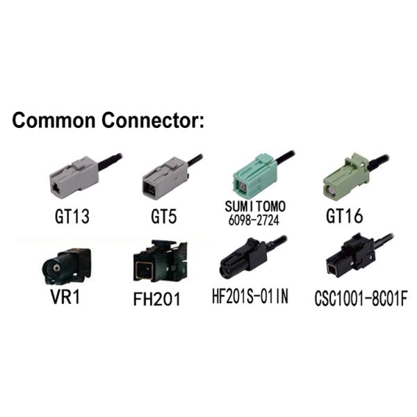 Car ISDB DVB Atsc Tv Antenna 20dBi Universal Indoor Green Film