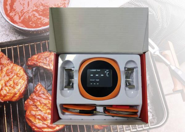 Barbecue Grilling Food Cooking Probe Thermometer Wireless Control 90 * 90 * 35mm