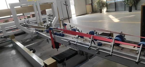Farms Pressure Model Corrugated Box Semi Auto Folder Gluer for 13000 KG Joint Boxes