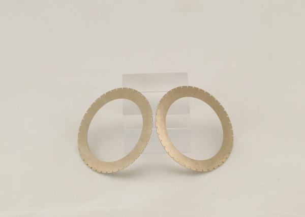 Metal Sintered Diamond Wafering Blade , Ferrites Crystals Disco Dicing Blades