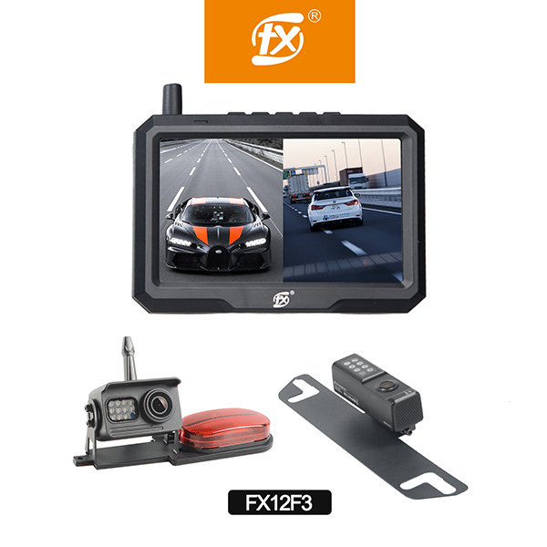 Metal Material Wireless HD Reverse Camera 5 Inch IPS Color Screen