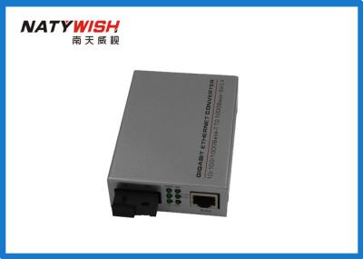 Single Mode Single Fiber Media Converter 20KM 1310 / 1550NM For Network Centre