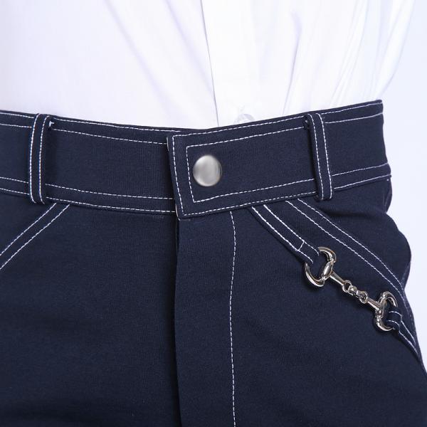 Kids Horse Riding Breeches Breathable Cotton Childrens Horse Riding Pants