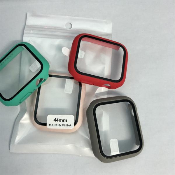 Caixa abundante do relógio duro da correia de relógio 38 - 40mm do silicone 42 - 44mm Apple