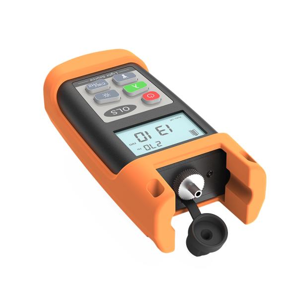 Mètre de puissance optique FONGKO de haute précision de mesure de la plage de puissance Mètre de puissance KLS-25 avec OPM VFL FTTH Mètre de puissance en fibre optique