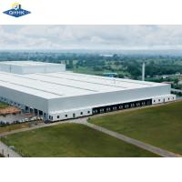 Oficina de estruturas industriais de aço leve com guindaste de 20 toneladas