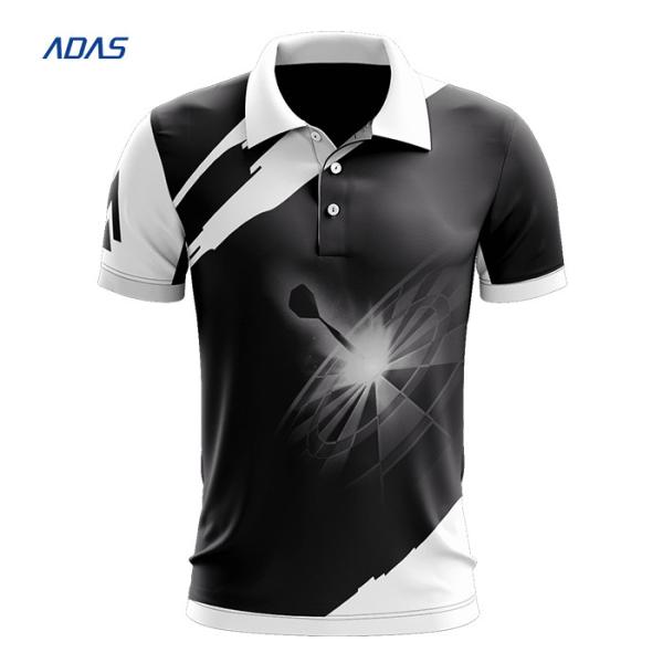 Sublimation Embroidery Dart Shirt Custom Sports Jerseys Allover Printed