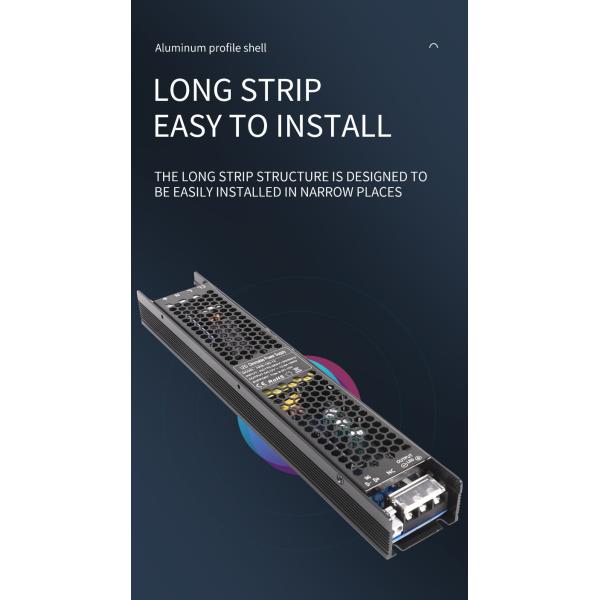 12V 24V 48V DALI Dual Color Temperature Dimming Power Supply 60W 100W