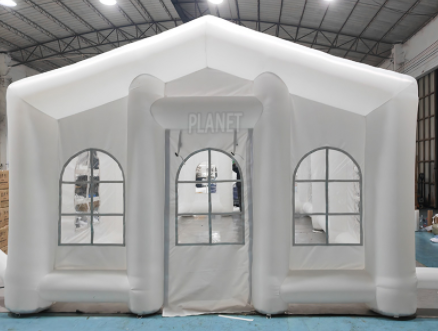 Внешний белый надувный маркиз Свадебный шатер Мероприятие Партийный шатер Надувный шатер