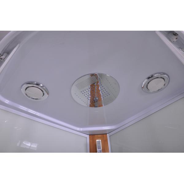 Изогнутый загоняйте кабину в угол Bathroom 900 x 900 x 2150mm стеклянную