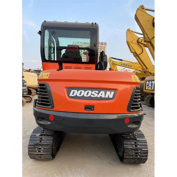 Используемая высокая эффективность землекопа экскаватора Doosan DX60 9C мини с Dozer лезвия