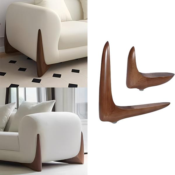 High-Quality Solid Wood Furniture Legs Sofa Feet Bed Feet Support Legs and Luxurious Wooden Furniture Feet