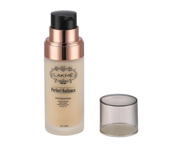 Da garrafa de vidro da fundação da composição reusável projeto cosmético luxuoso de empacotamento cosmético do OEM dos recipientes