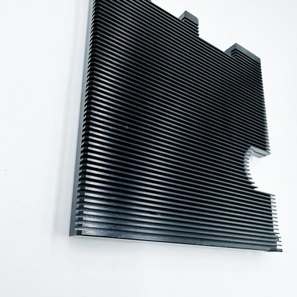 Радиатор Heatsink частей CNC автомобиля подвергая механической обработке алюминиевый черный анодированный