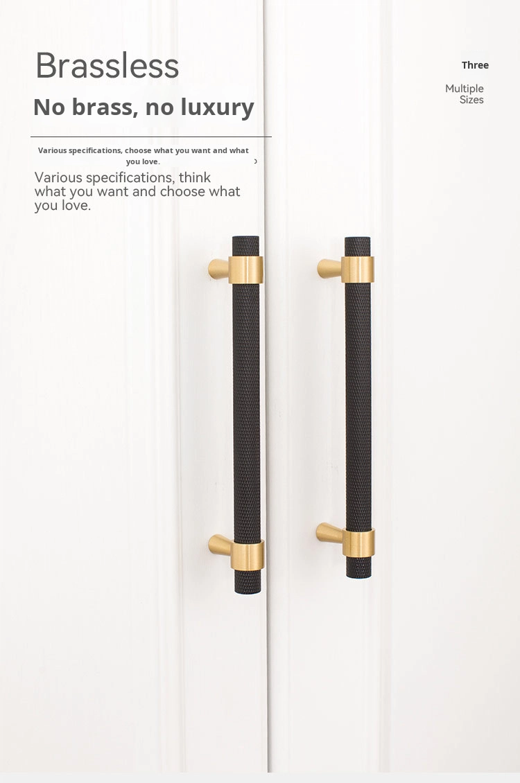 Modern Single Hole Copper Handle Wardrobe Cabinet Light Luxury Gold Mesh Brass Shoe Drawer Factory Wholesale