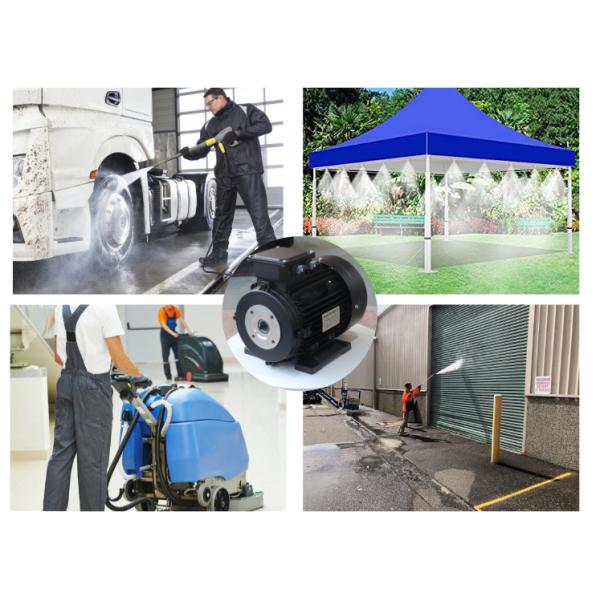 Низкий полый вал 3.7кв/5хп электрического двигателя АК Рпм трехфазный умирает литой алюминий