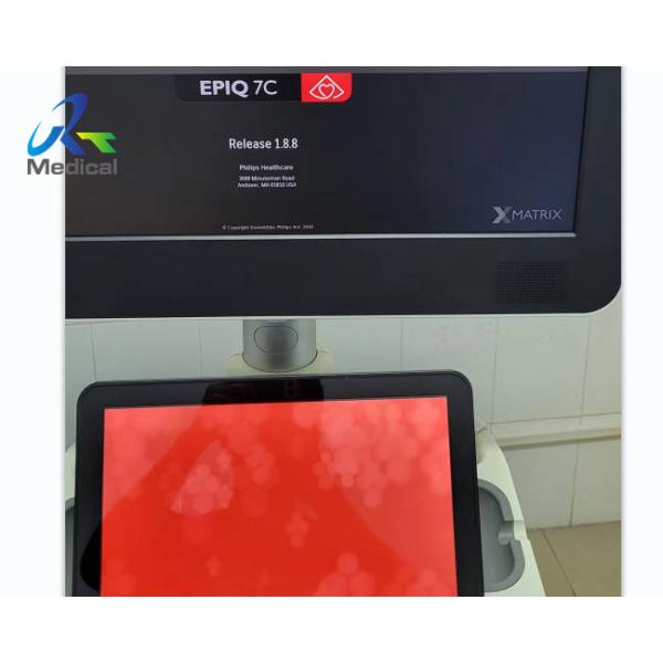 EPIQ 7 Ultrasound Machine Repair Screen Abnormal Vertical Stripes