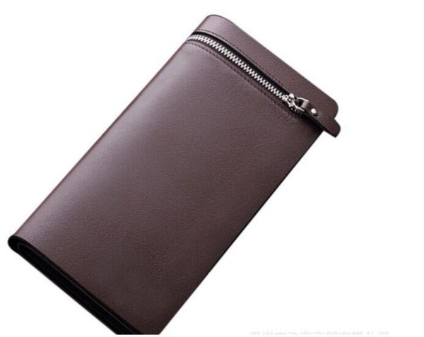 Creative Business pu zipper wallet men wallet long section clutch wallet zipper tide