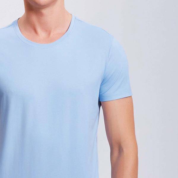 Oem Factory Manufacturer Custom Logo Classic Crewneck Cotton T-Shirt