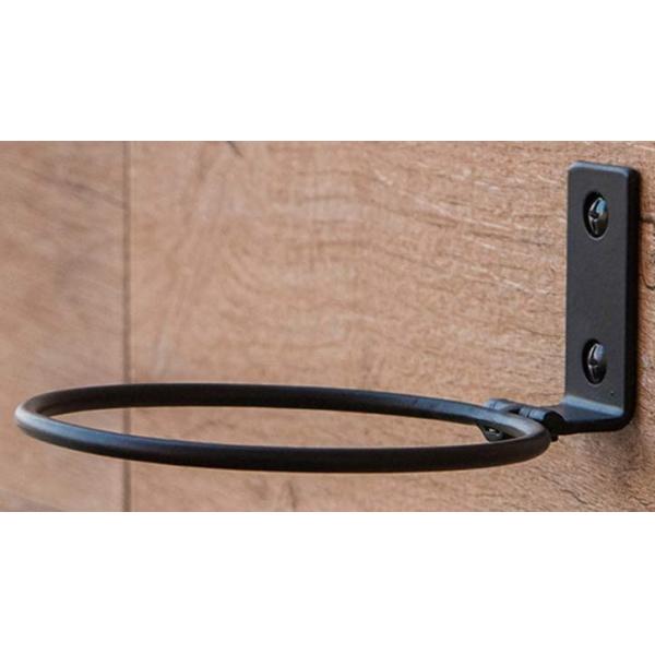 Iron Wire Wall Mounted Metal Rack For Basketball Rugby Football Display