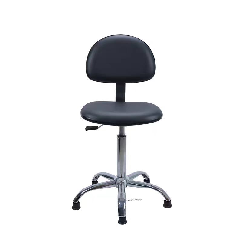 PU Leather ESD Lab Chairs Anti Static Anti Static Lab Chair Adjustable Ergonomic
