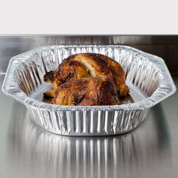 6500ml Oval Foil Trays 8011 Aluminum Roaster Pan Recyclable