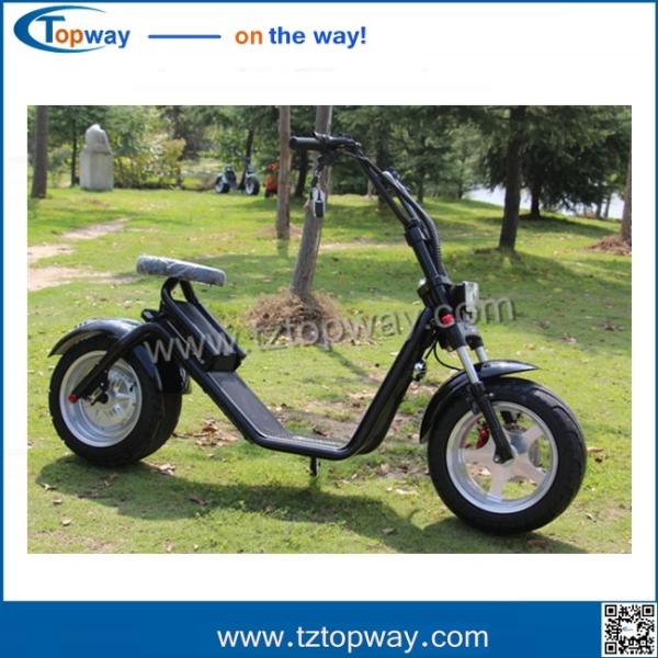 High Quality Two Wheel 1500w Citycoco Scooter, 60V 12ah/20ah Battery Electric  harley