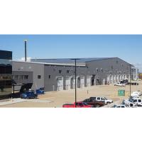 Fondation en béton entrepôt métallique préfabriqué