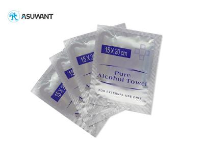 Custom printing Wet Wipes 15*20 CM Aluminum Foil Packaging Bag