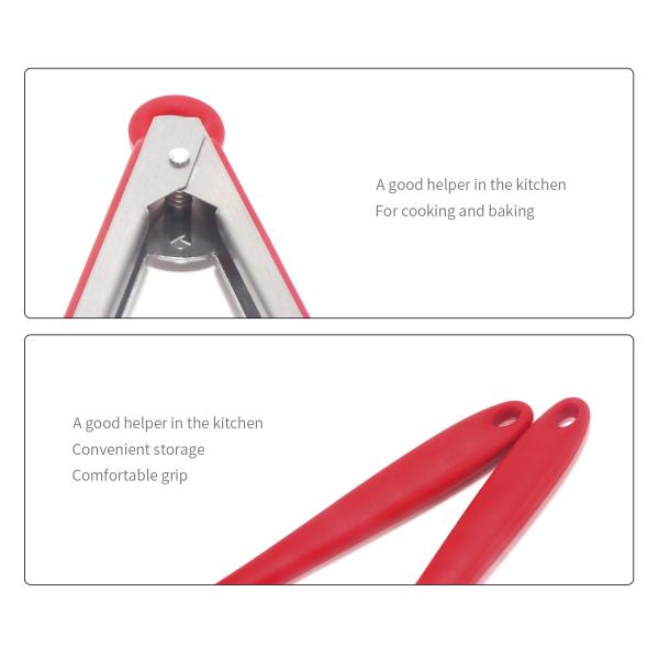 Green Silicone Support for High Temperature Cooking in Nonstick 10 Pcs Kitchen Utensil Set