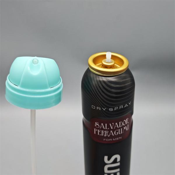 Sustainable Deodorant Body Spray Valve for Natural Cosmetics Brands with Recycled Materials and Bio-Based Seals