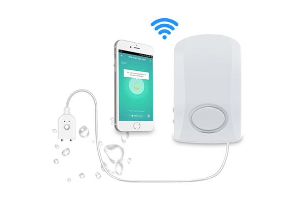 130db Smart Wifi Water Leak Alarm Sensor 1 Year Warranty