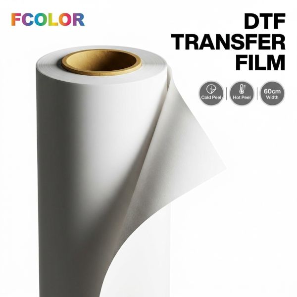 High Speed Instant Peel DTF Film Roll for Textile Heat Transfer Printing