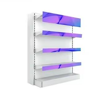 Supermarket Retail Commercial Shelf Led Display Slim LED Advertising Screen 3840Hz